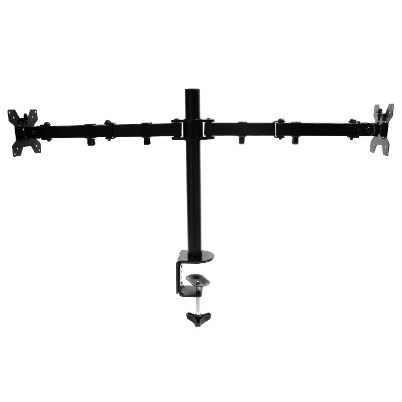 双屏显示器支架悬臂升降旋转夹桌式电视电脑支架desktop mounts