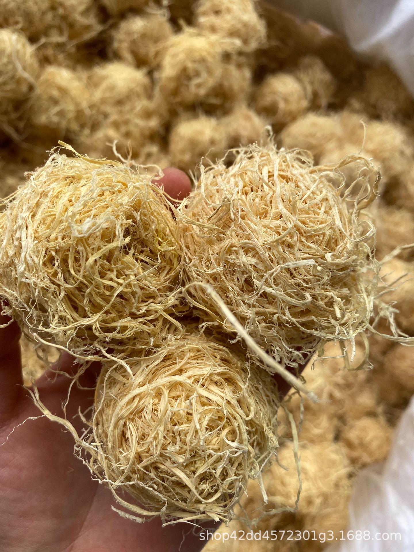 Zhu Ru (Bambusa tuldoides) — Dried Bamboo Shaving Balls, Food Herb for Tea & Soup quality and texture