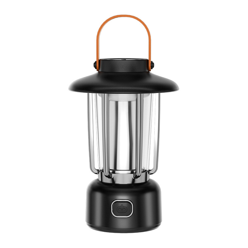 Nueva carga Al Aire Libre Retro Luz de camping portátil colgante de tres colores fuente de luz ambiente camping Luz Portátil mini colgante