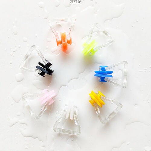 Swimming Nose Clip and Earplugs Set for Adults and Children - Professional Silicone Choking Earplugs for Bathing and Diving - Wholesale