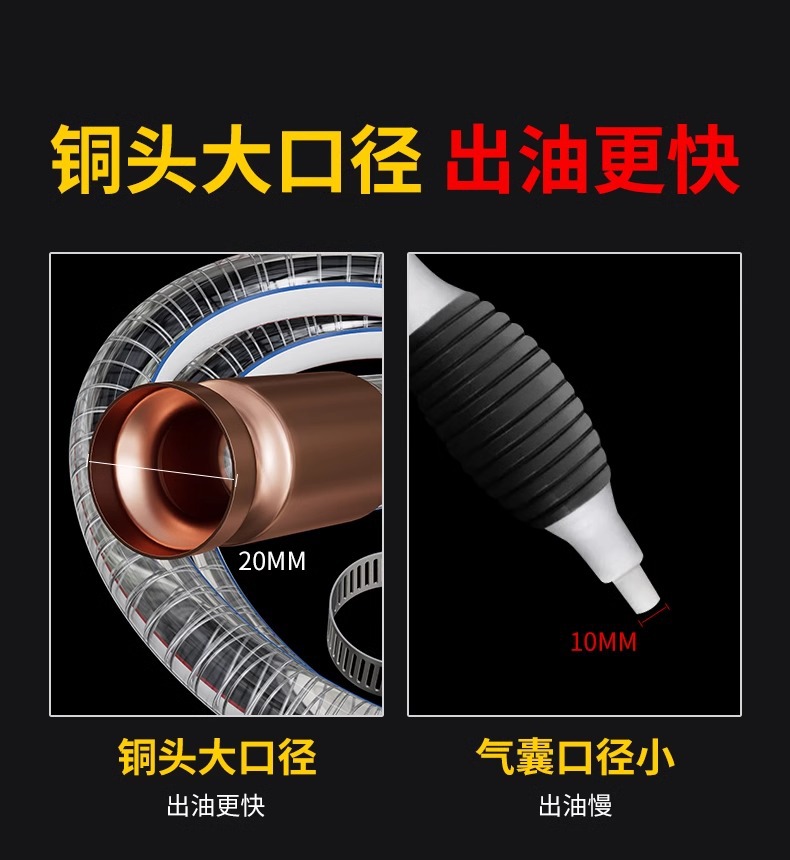 Shake the Oil Pump, Manual Oil Pump, Add Urea, Gasoline and Diesel Oil Guide Pipe, Self-Priming Water Pump and Refueling Pipe