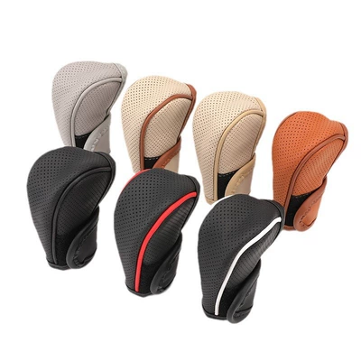 breathable gear cover leather gear Sürətlər qutusu və əl tormozu başlıqları