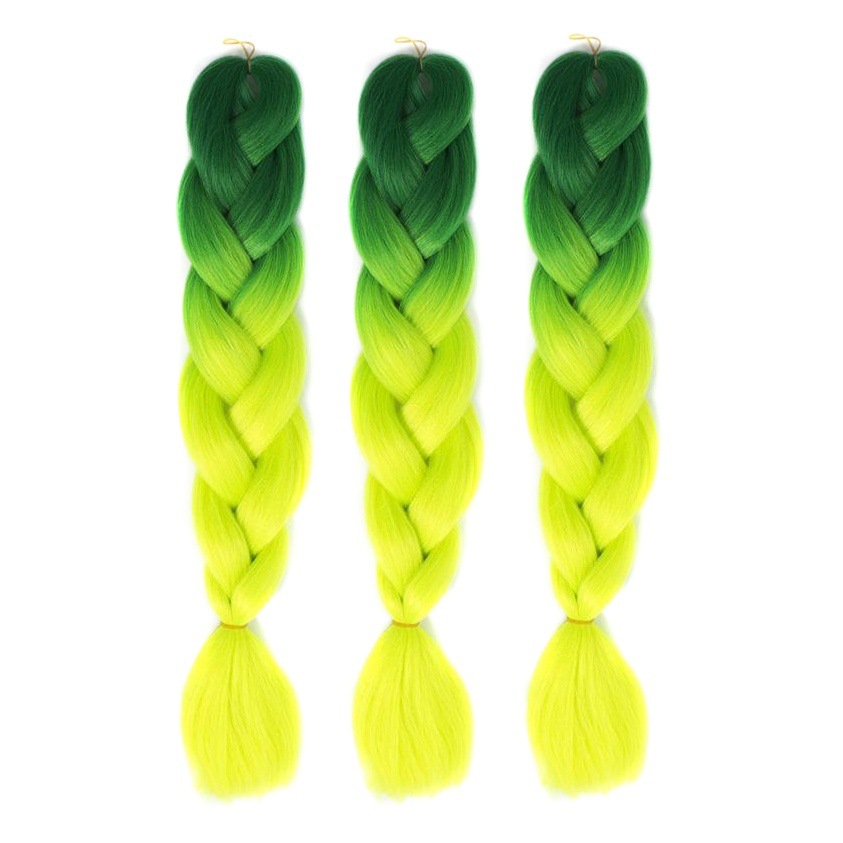 Peluca africana trenzada grande, fibra sintética degradada estilo hip hop