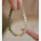New Internet Celebrant Antique Hetian Jade Bracelet for Girls Niche Exquisite Gradient Ice Break Cool Bracelet Girlfriend Gift