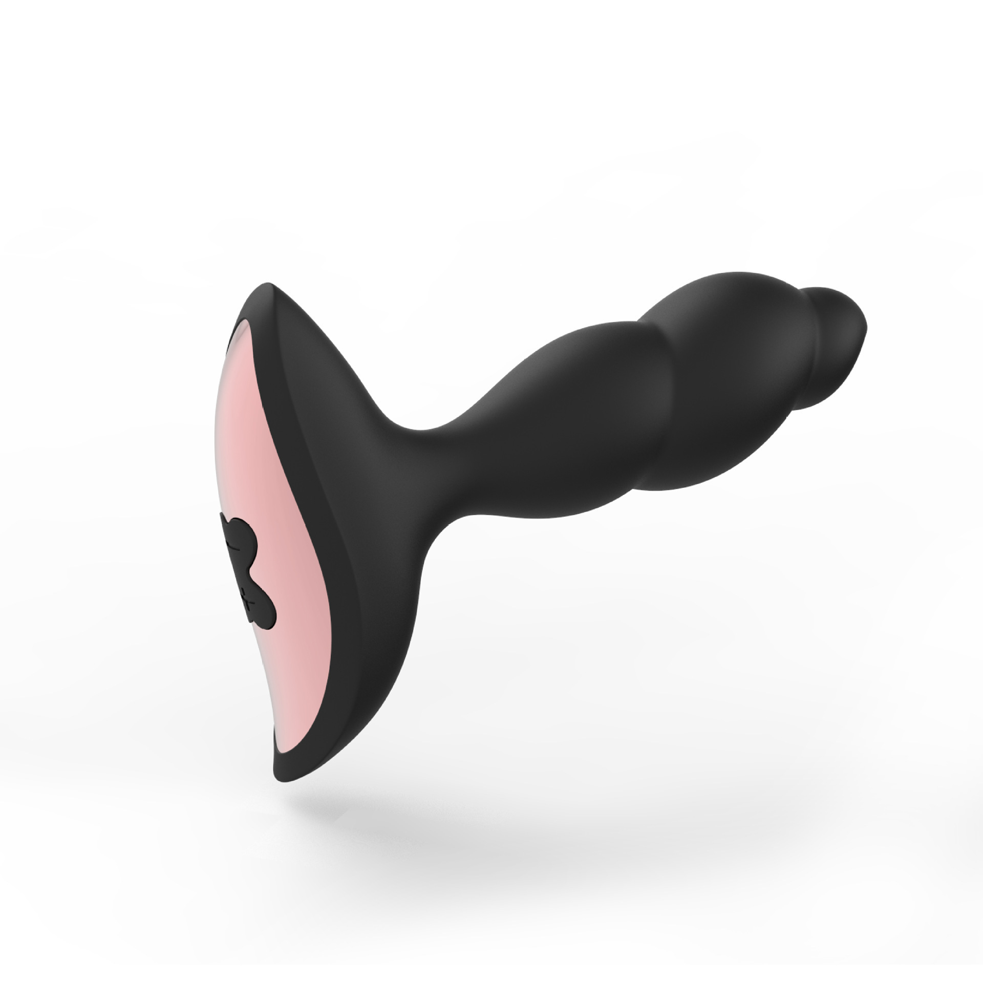 Remote Control Vibrating Anal Plug Prostate Massager with Silicone Body and Training Beads — detail image 4