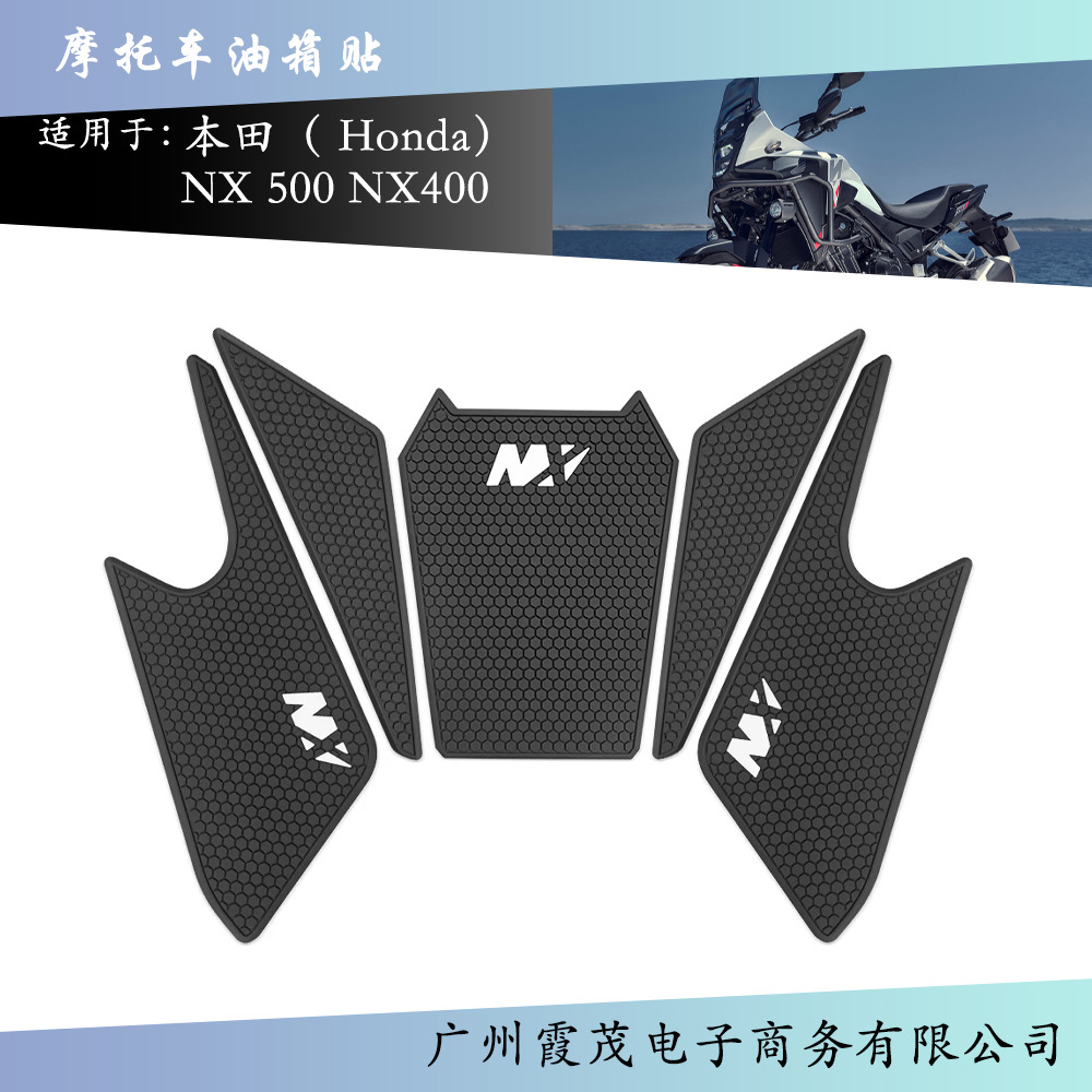 NX 500 NX400 2023 2024 오토바이 연료 탱크 패드 보호 스티커 데칼 연료 탱크 무릎 패드를 위해 적당한