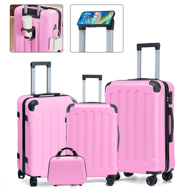 Cross-Border Distribution Luggage Set Multi-Functional Portable Travel Suitcase for Students, Men and Women 20inch 24inch 28inch Trolley Suitcase Cross-Border Distribution Luggage Set Multi-Functional Portable Travel Suitcase for Students, Men and Women 20inch 24inch 28inch Trolley Suitcase