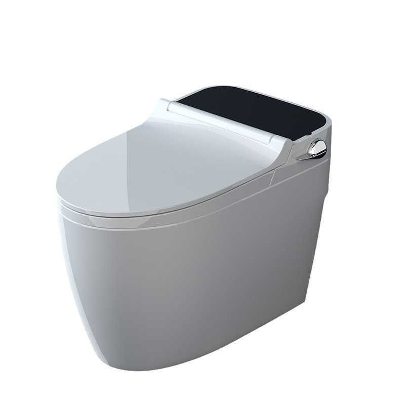 inodoro ligero inteligente tipo sifón sin presión de agua simple gran impulso todo en uno ingeniería hotelera inodoro de casa pequeña ordinaria