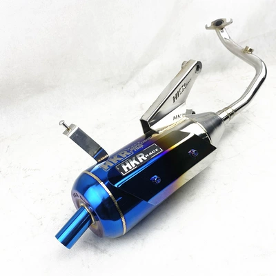 Guangyang MANY110CC models exhaust – Motorcycle exhaust pipe