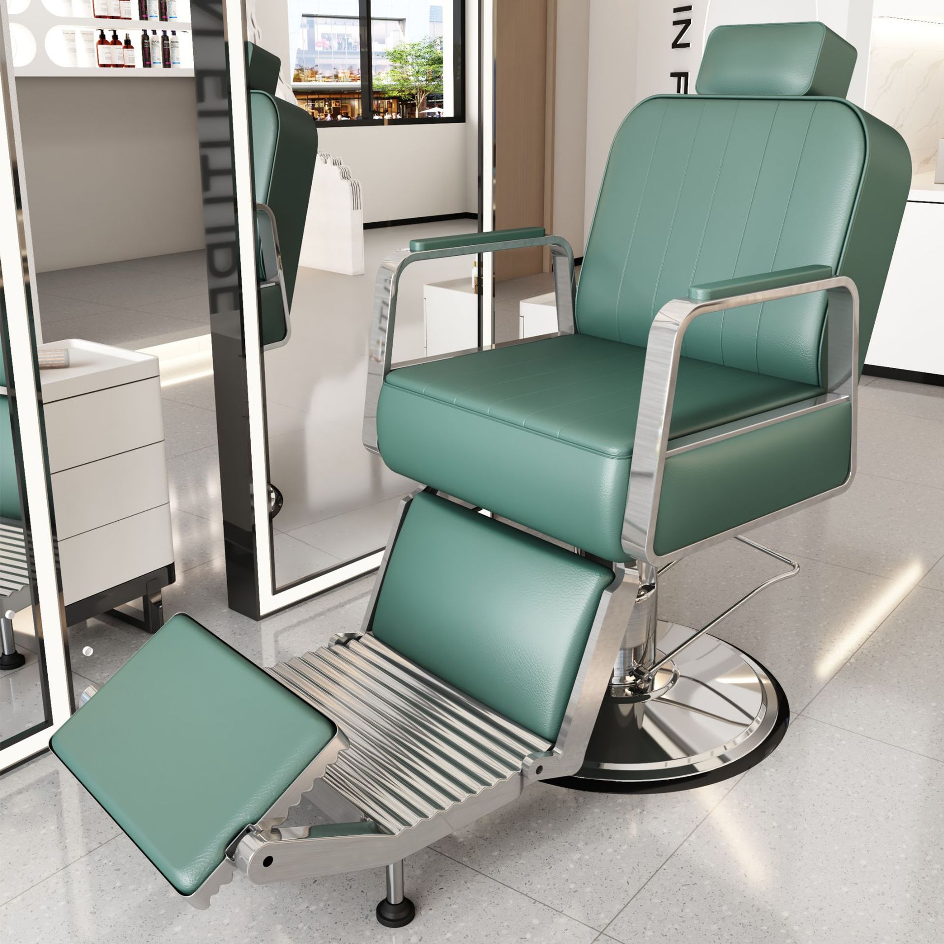 Silla de barbería de hombre retro silla de barbería silla de afeitado especial para caer silla de afeitado silla de pecado image 11