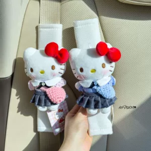 Hellokitty Car Seat Belt Shoulder Pads Car Seat Belt Decoration Children's Anti-Wear Clothing Shoulder Pads