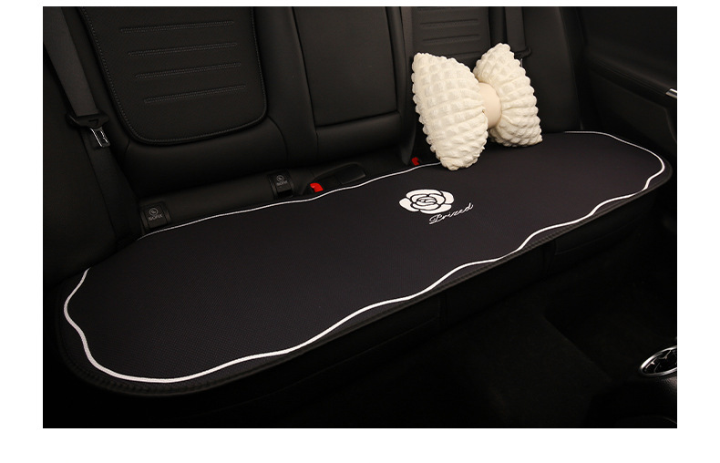 Camellia car seat cushion four seasons universal 2025 new seat cover breathable seat cushion car cushion lady god high sense