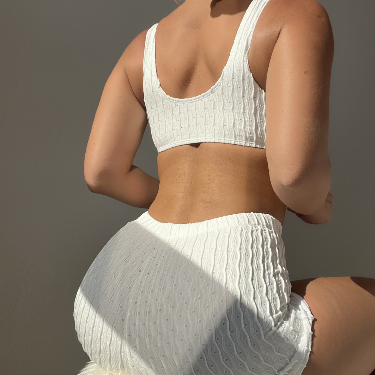 GraceChic 2024 Swimsuit For Women, High-End European And American Style, Solid Color Push-Up Swimsuit, Sexy Bikini Two-Piece Set_voghion.com