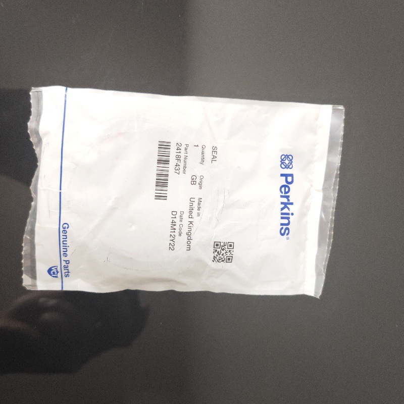 进口发动机配件铂金斯PERKINS原厂曲轴前油封2418F437