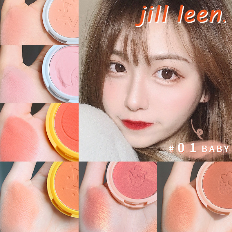 Jill Leen Soft Mist Blush Blush Blue Matte Meat Powder Waterproof Blush Purple Brightening Delicate Highlight Rouge Makeup Jill Leen Soft Mist Blush Blush Blue Matte Meat Powder Waterproof Blush Purple Brightening Delicate Highlight Rouge Makeup