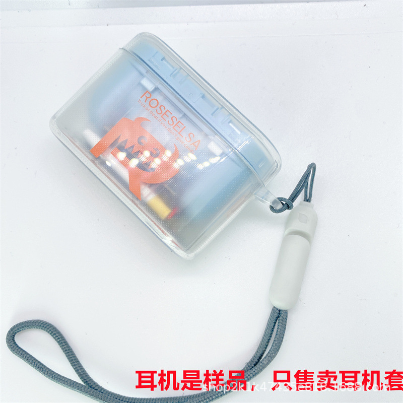 Suitable for Weak Water Conditions, Openfun Transparent Anti-Fall Protective Case, Clip-On Openfree Bluetooth Earphone Case Suitable for Weak Water Conditions, Openfun Transparent Anti-Fall Protective Case, Clip-On Openfree Bluetooth Earphone Case