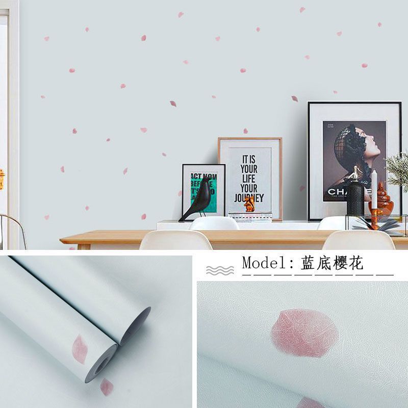 푸른 배경 벚꽃