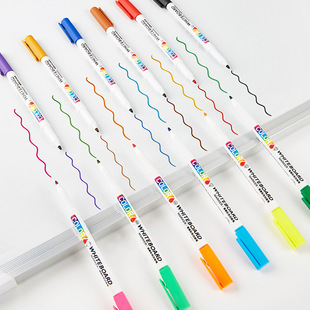 Color whiteboard pen erasable graffiti painting easy-to-erase blackboard pen water-based teaching children's drawing board whiteboard pen color outfit