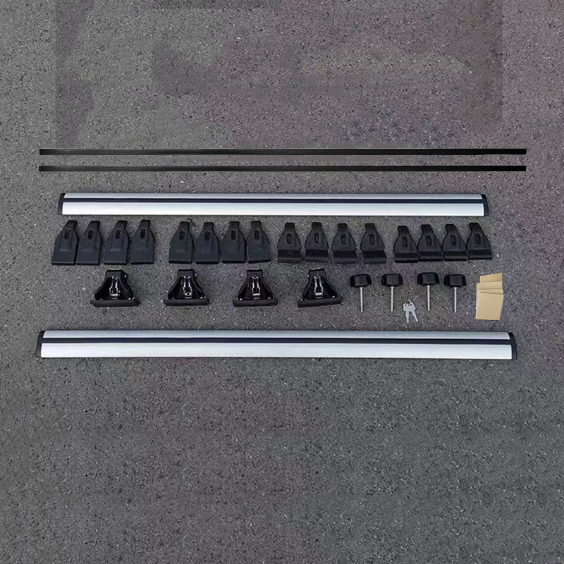 2Pcs Roof Luggage Rack Crossbar, Car Universal Roof Rack Tiger Claw Crossbar