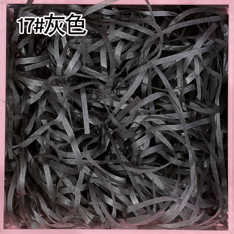 Плотный обложной карт зубчик raffia порванная бумага шелк 50g 30g бумага шелк упаковочная подарочная коробка декор заполнение цветной стружкой бумажные полоски