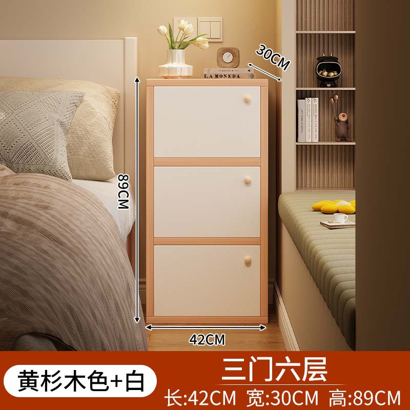 Mesa de cabecera, cama de cabecera, dormitorio doméstico, estante de almacenamiento simple, armario de almacenamiento, armario de almacenamiento, nuevo tipo.