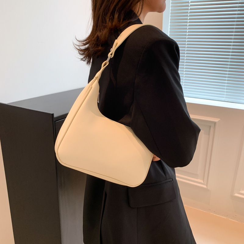 문 가방 만두 가방 언더암 가방 레트로 크레센트 백 숄더 레트로 새로운 패션 가방 하이 엔드 센스 백