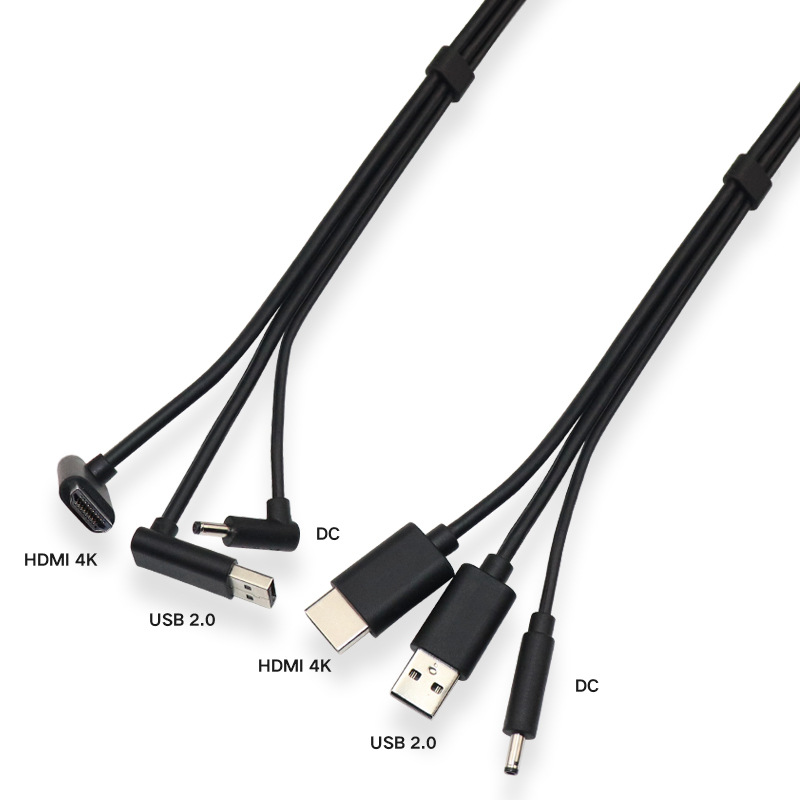 新款VR连接线 虚拟现实设备外接HTC vive头戴式三合一数据线5米