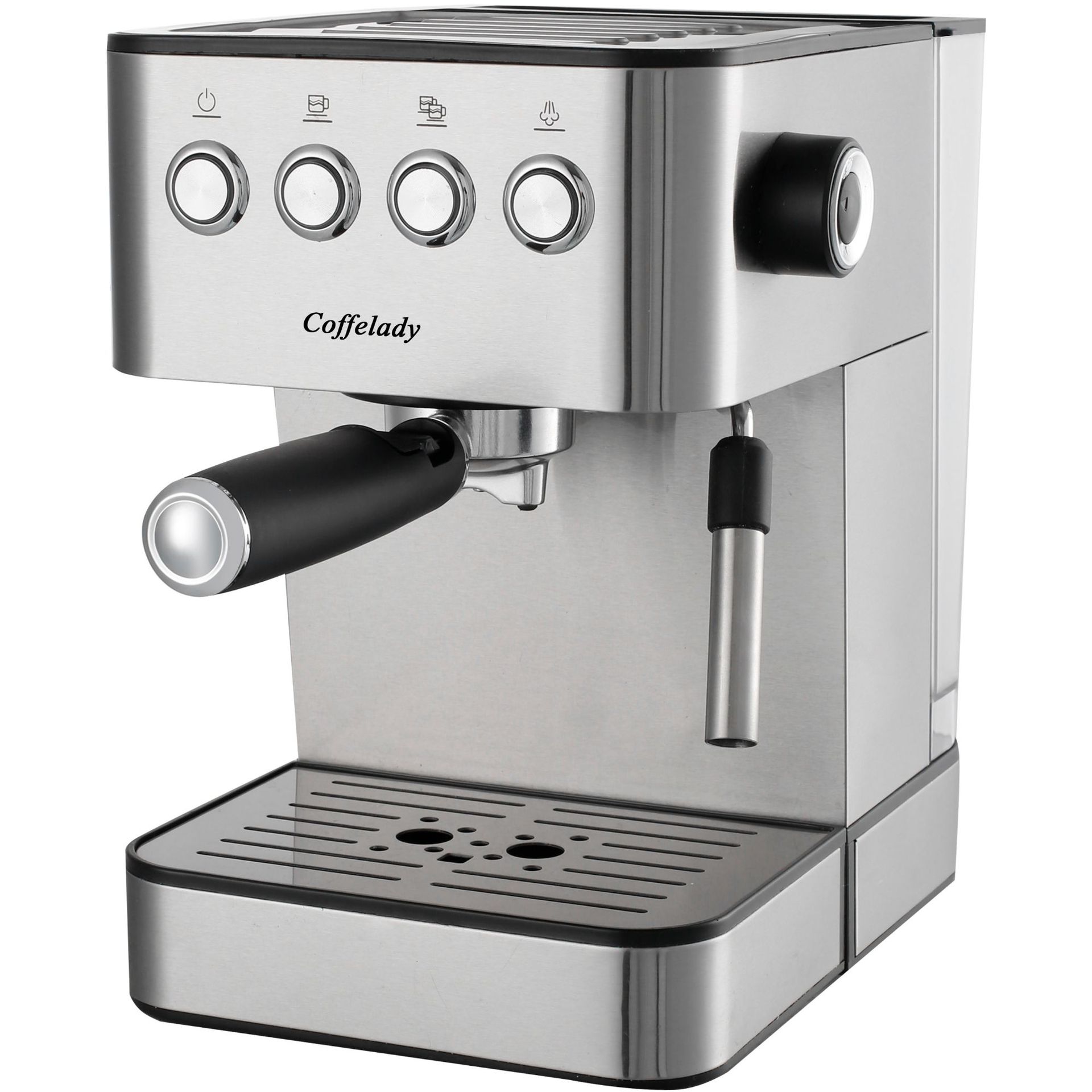 Máquina de café doméstica semiautomática bombeada transfronteriza pequeña máquina de café espresso
