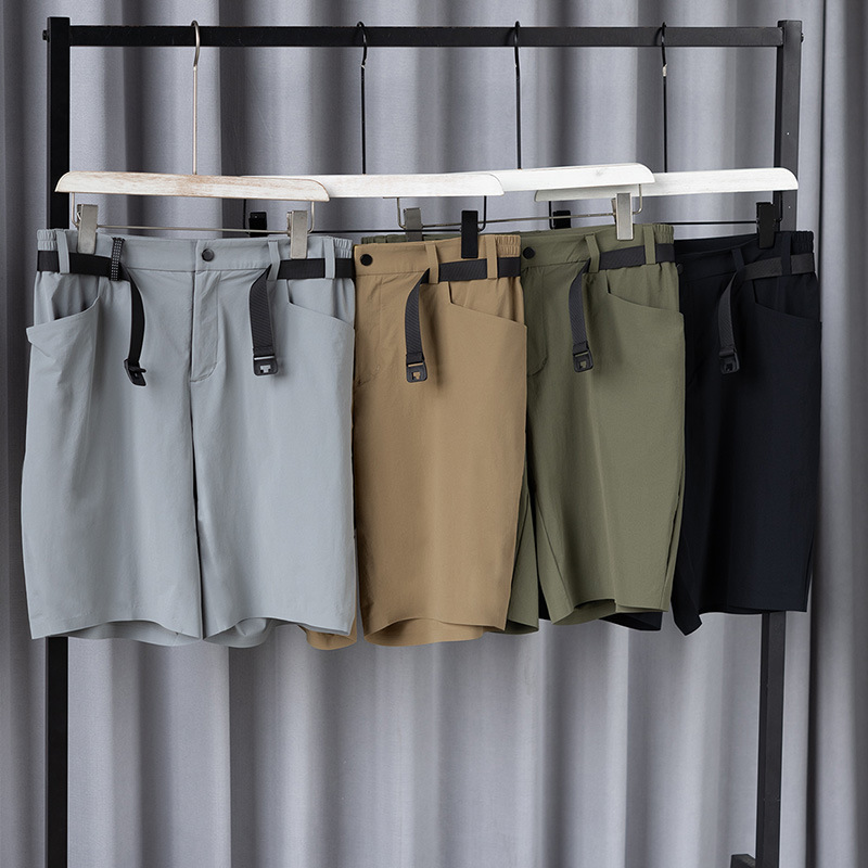 Source Manufacturer Ltt Shorts Lu Men's Summer Breathable Quick-Drying Classy Seamless 7inch Outdoor Casual Sports Pants