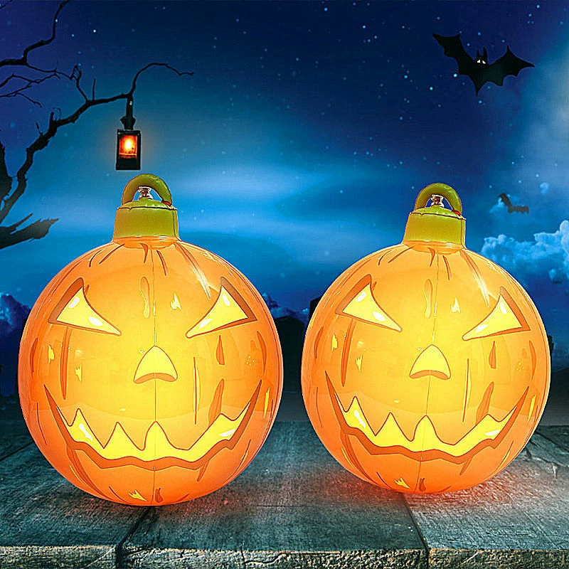 Трансграничный новый надувной Рождественский шар из ПВХ, декоративный свет, внутренний и наружный светящийся шар, портативный свет, подвесной шар, реквизит