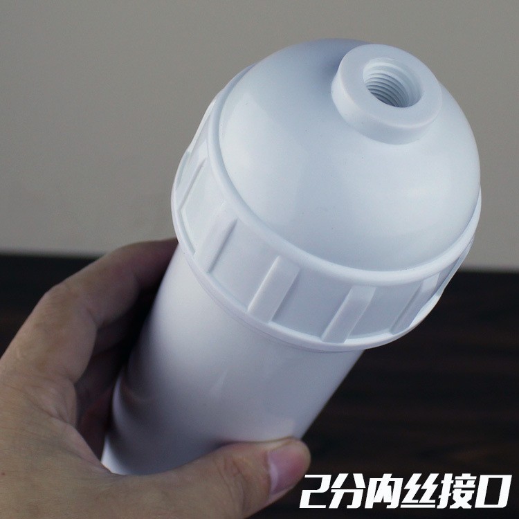 2 puntos cerradura del diente Filtro de filtro Shell 60MM tubo recto membrana Shell grande T-tipo Filtro de resina Shell filtro de carbón activado Shell