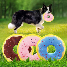 宠物狗狗户外游戏飞盘飞碟互动玩具耐咬寻回训练批发软布平行稳