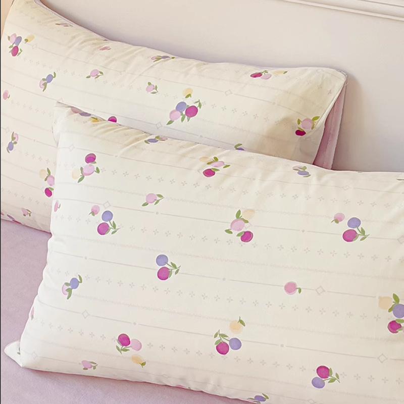 Juego de cuatro piezas de terciopelo de leche de algodón puro 2023 nuevo otoño e invierno más funda de edredón de sábana de terciopelo de coral juego de tres piezas