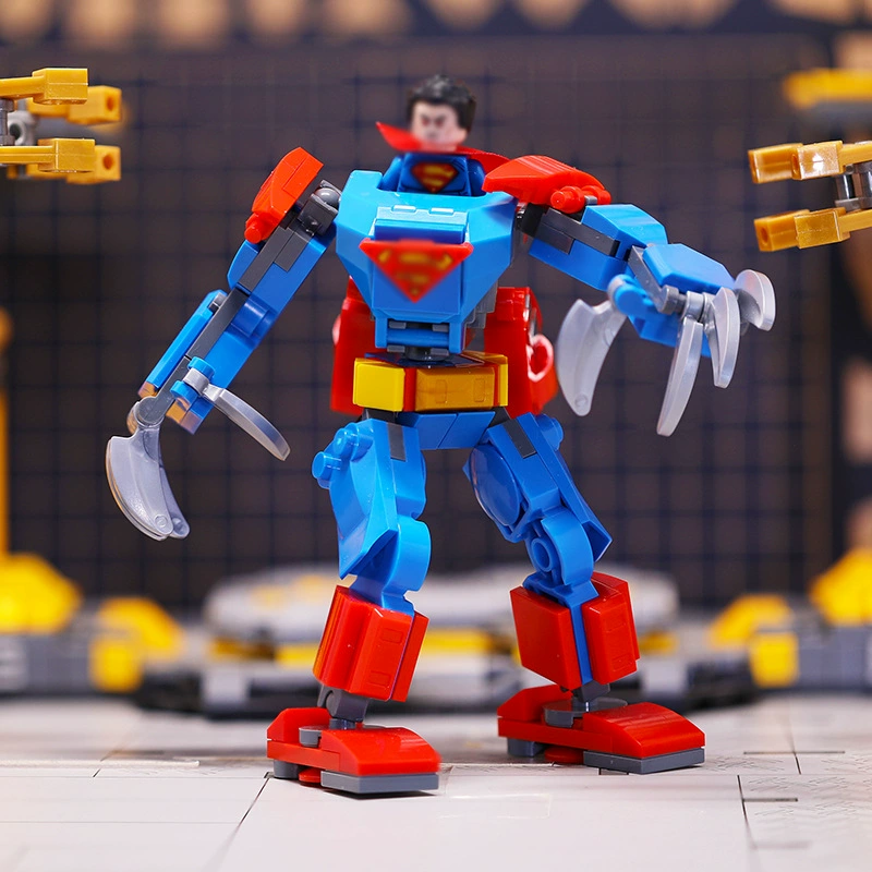 Cross-border trading), comic books heroes, constructor, toy for boys, (Physicals