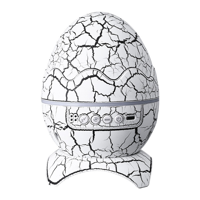 Lámpara de cielo estrellado de huevo de dinosaurio transfronterizo, proyector de galaxia, nebulosa, Aurora, música Bluetooth, luz nocturna de Aurora estrellada