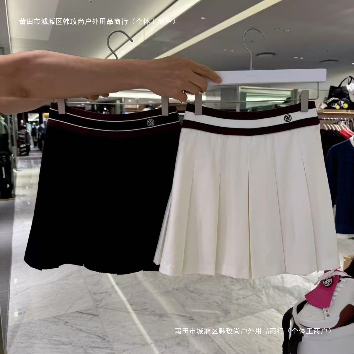 25 Autumn/Winter New Golf Women's Short Skirt Sports A-Line Short Skirt Slimming Waist Casual Versatile Short Skirt