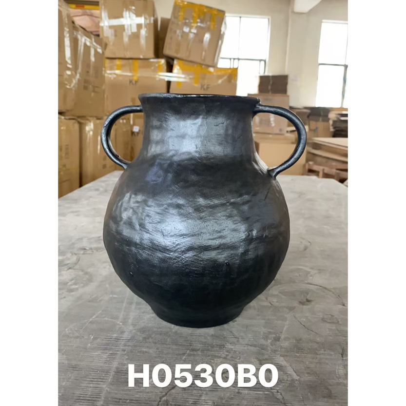H0530B0 바이노럴 블랙캔 (입 10 높이 23)