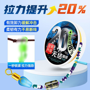 [5 Rolls] Knot-Free Fishing Line Genuine Fishing Line Main Line Finished Nylon Strong Tension Fishing Line
