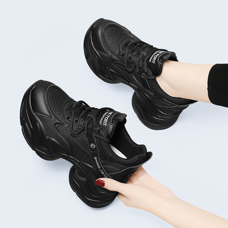 Dames, 2024 nieuwe verhoogde, herfst- en winterreizen, lichtgewicht dikke onderkant casual sneakers_voghion.com