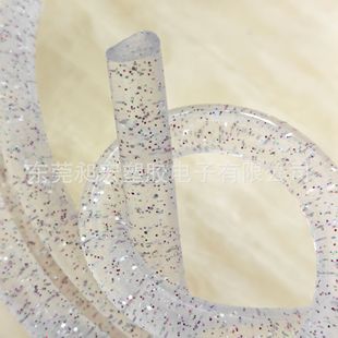 Factory Direct Sales Tpe Tension Strip Colorful Elastic Rope High Elastic Transparent Tpe Rubber Strip Hose Soft Strip Tension Strip
