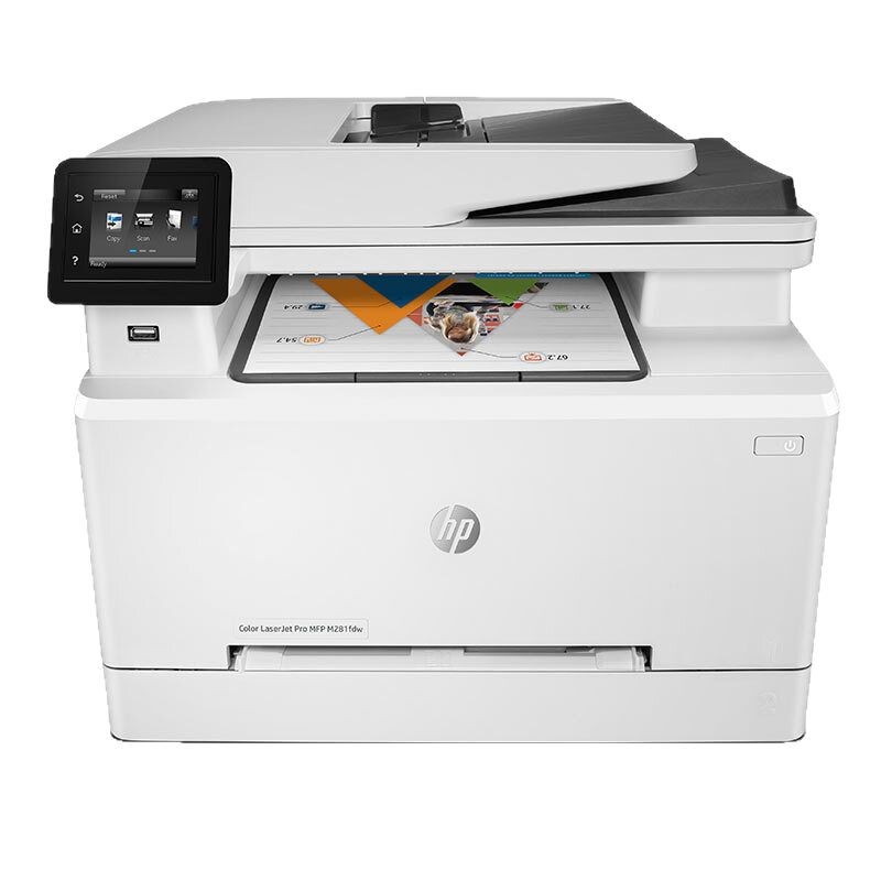 HP M281fdn A4 Impresión láser en color, copia, escaneo, fax, máquina todo en uno, impresión automática en red a doble cara