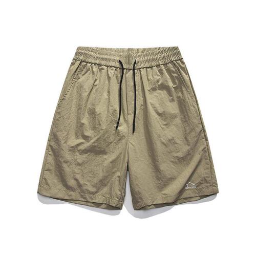 Nylon Ice Filament Summer Men's Loose Breathable Five-Finger Shorts Thin Version Versatile Pants