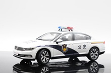 爆款一汽1:18全新迈腾B8 POLICE警车MAGOTAN轿车汽车模型车模玩具