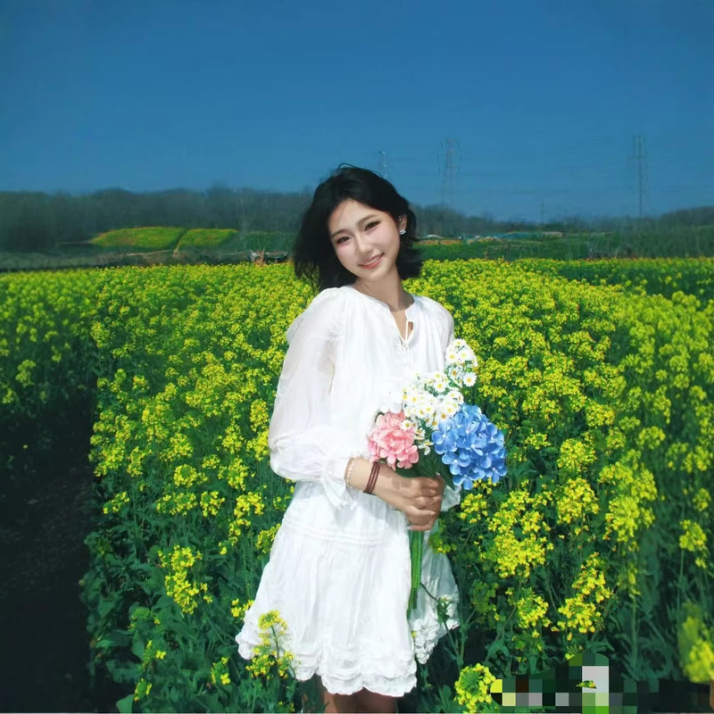 Spring and Summer New Style Sweet, Stylish, Fashionable and Elegant Lace Romantic Lyocell White Dress Spring and Summer New Style Sweet, Stylish, Fashionable and Elegant Lace Romantic Lyocell White Dress