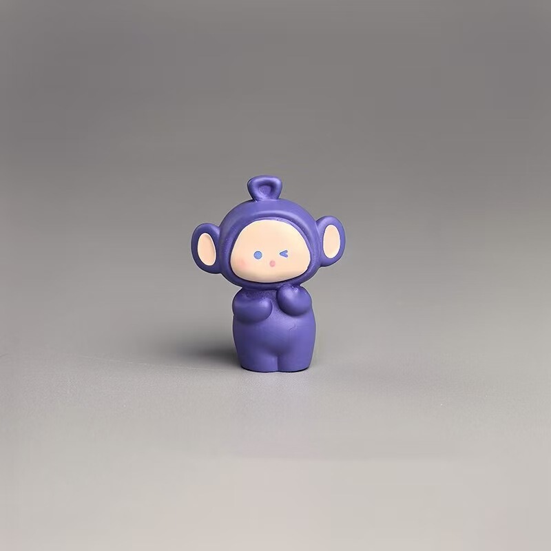 Teletubbies 癒しの車の装飾品装飾ディスプレイデスクミニワークステーション装飾品かわいい減圧装飾品|undefined