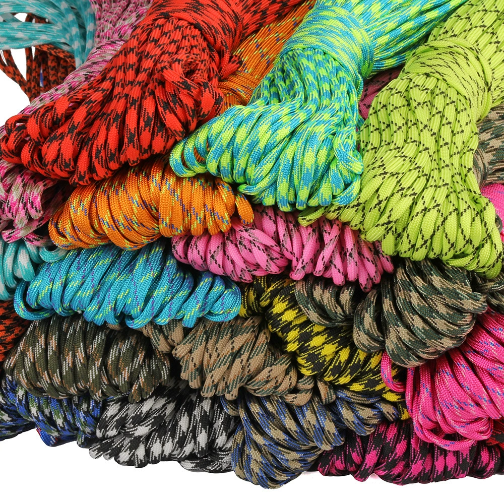 Индивидуальная обработка производство зонтичной веревки нестандартная длина толщина цвет палатка толщиной 5 мм Наружная веревка индивидуальная упаковка