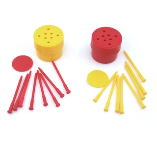 新款魔钉穿银 钉子穿硬币 宝钉穿币 魔术道具 魔术玩具 厂家批发