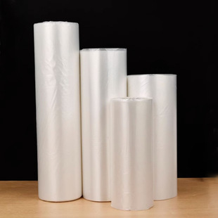 Supermarket special thick plastic roll bag wholesale food preservation plastic bag thick point break shopping roll bag