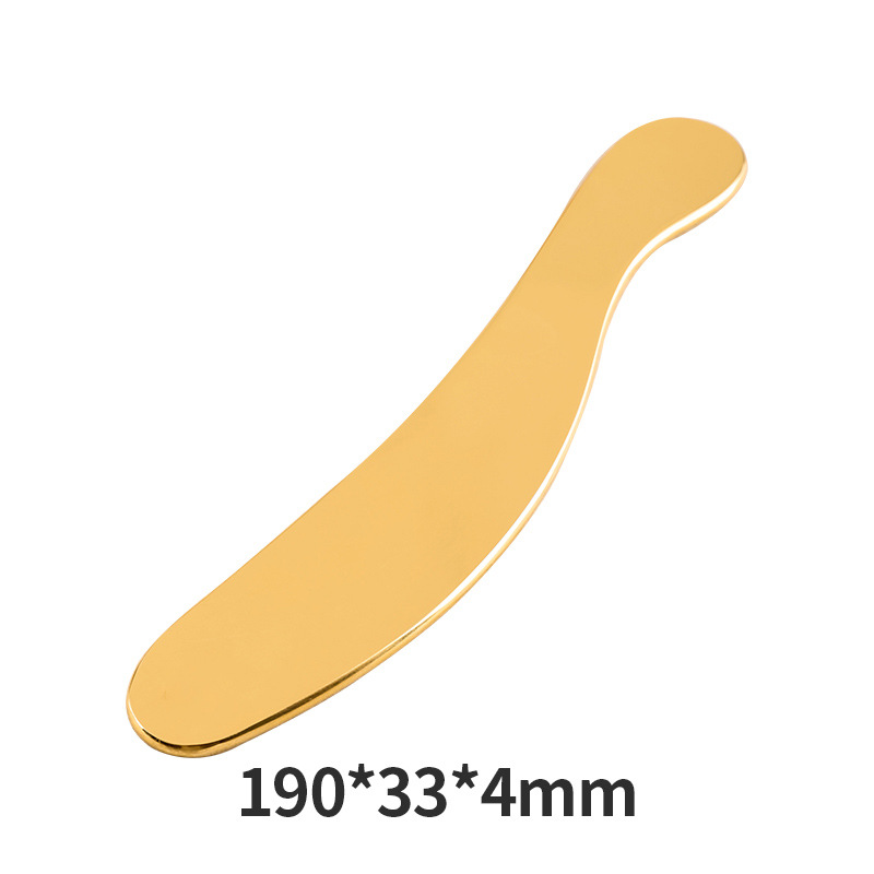 13 placas de latón antibacterianas de cuchillo de hombro y cuello todo el cuerpo de cuchillo