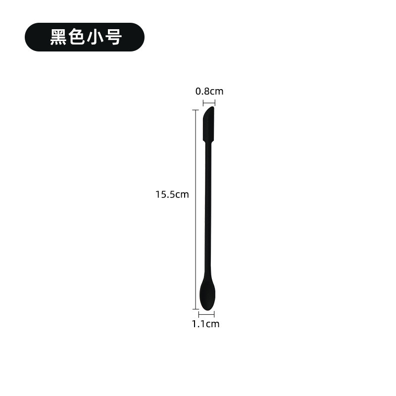 爆款食品级硅胶迷你硅胶刮刀果酱刮勺粉底液化妆品瓶刮刀三件套装|undefined